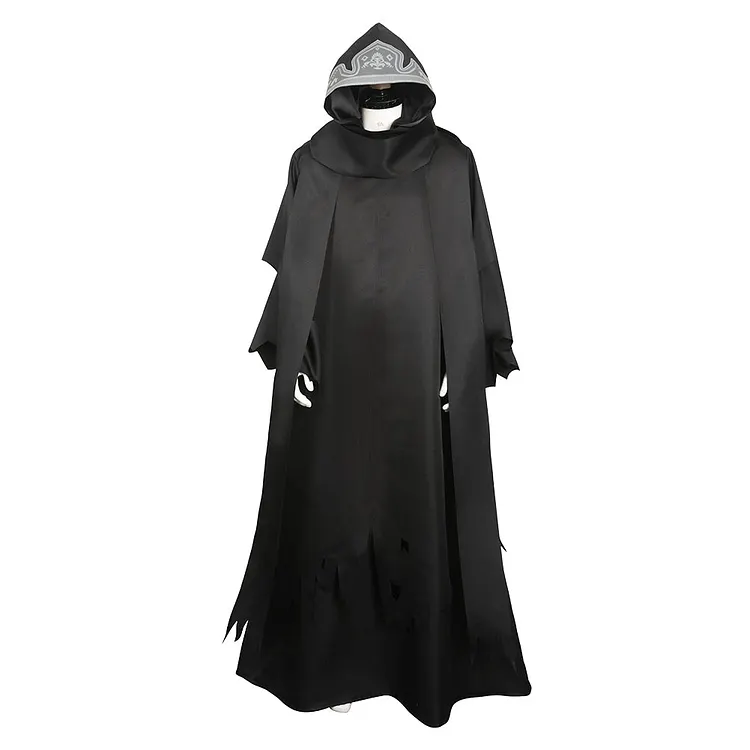 Final Fantasy VII Rebirth 2024 Sephiroth-clone Black Robe Set Outfits Cosplay Costume Halloween Carnival Suit