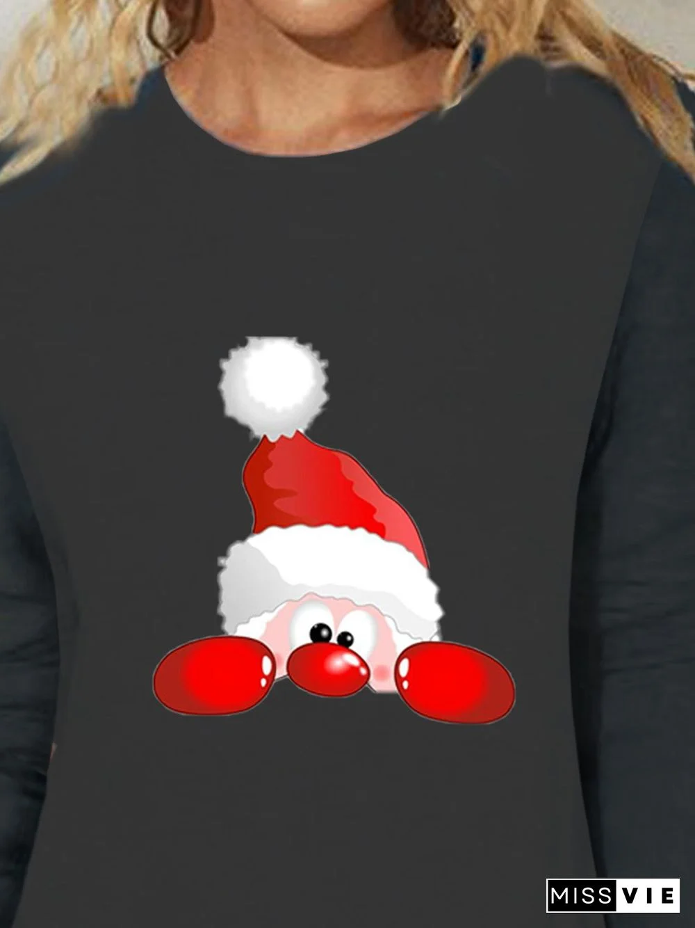 Cotton Blends Casual T-shirt