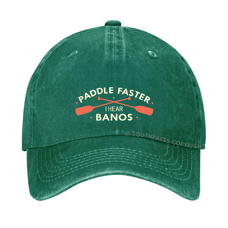 PADDLE FASTER  I Hear Banjos Hat