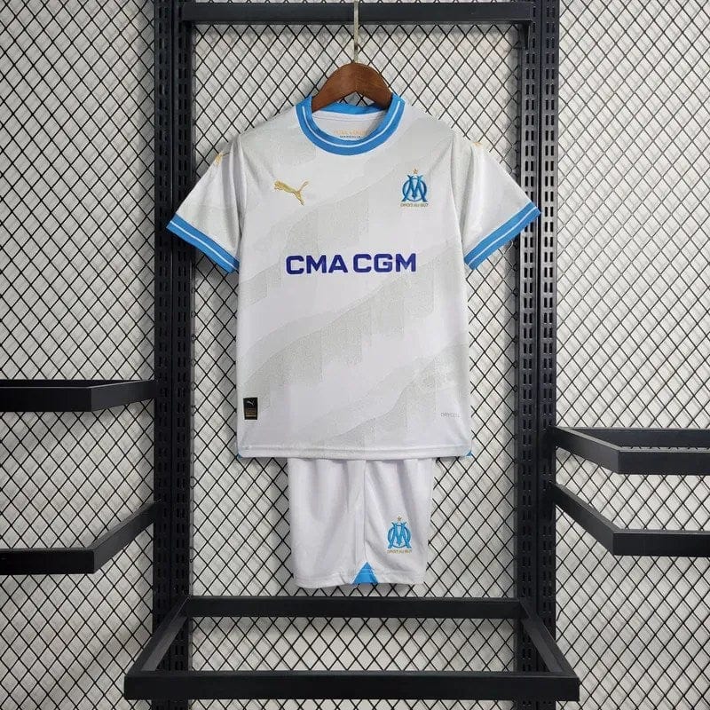 2023/2024 Kids Size Olympique de Marseille Home Football Jersey mysite