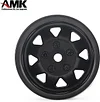 AMK 4Pcs Metal 12mm Hex Hub 1.9 Beadlock Wheels Rims for 1/8 1/12 1/10 RC Crawler Axial SCX10 90046 90047 RC4WD D90 Landies FJ40 TF2