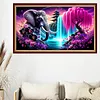 Luxury AB Velvet Diamond Painting Kit - Elephant