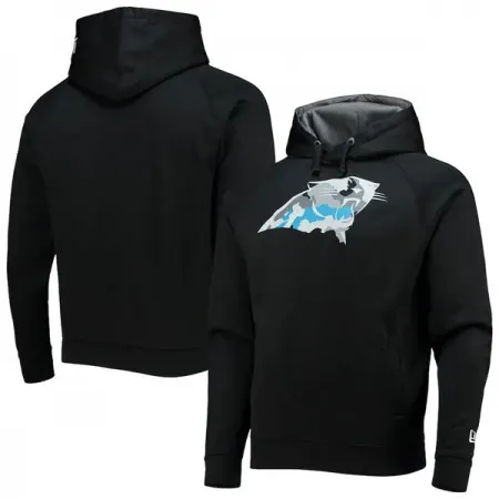 Men's Carolina Panthers Black Pullover Hoodie 9MLW