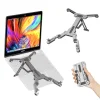 3-in-1 Aluminum Alloy Foldable Portable Stand for Phone, Tablet, and Laptop