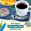2 Stück Alphabet – 5D-Untersetzer Zum Selbermachen