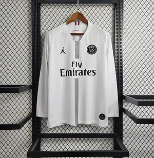 2018/2019 Retro Long Sleeve Psg Paris Saint-Germain Away Football Shirt1:1 Thai Quality