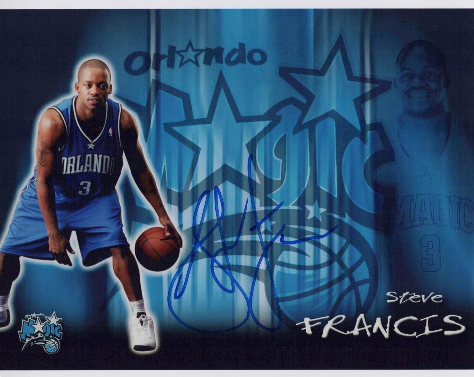 STEVE FRANCIS signed Autographed ORLAND MAGIC