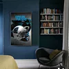 5D DIY Full Round Drill Diamond Painting Carolina Panthers Home Decor (sz3527)
