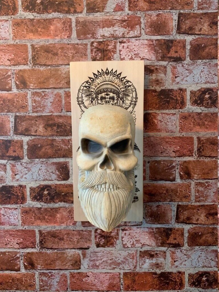 Bearded Skull – Eagle Skull & Cross