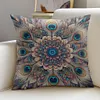 Mandala-11CT Stamped Cross Stitch Pillowcase 45*45cm