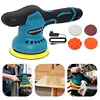 Cordless Car Buffer Polisher with 8 Variable Speed 2500-5000 RPM Car Polisher