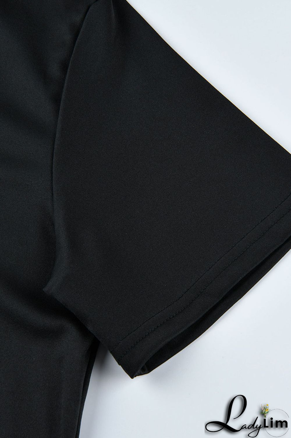 White Fashion Casual Print Basic O Neck Short Sleeve Two Pieces