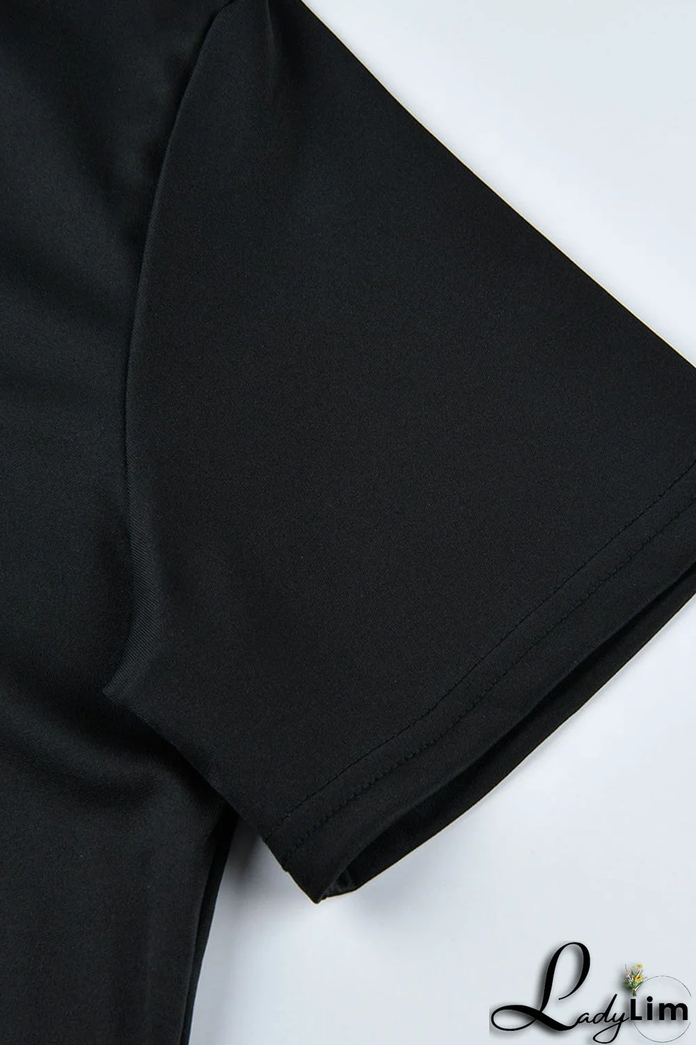 White Fashion Casual Print Basic O Neck Short Sleeve Two Pieces