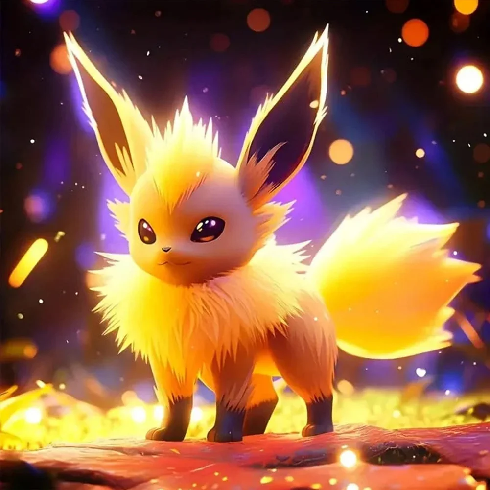 9pcs/Set Diamond Painting - Full Round Drill - Pokemon(Canvas|30*30cm)