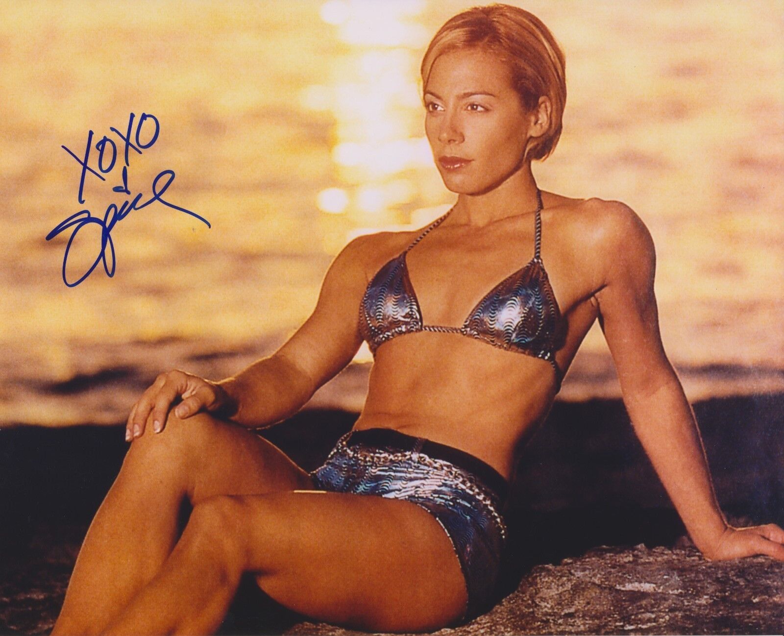 Spice autographed 8x10 WCW Sexy Hot WWENitro Girl #2