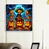 Diamond Painting-DIY Full Round Drill Halloween Skull(40*40 CM)