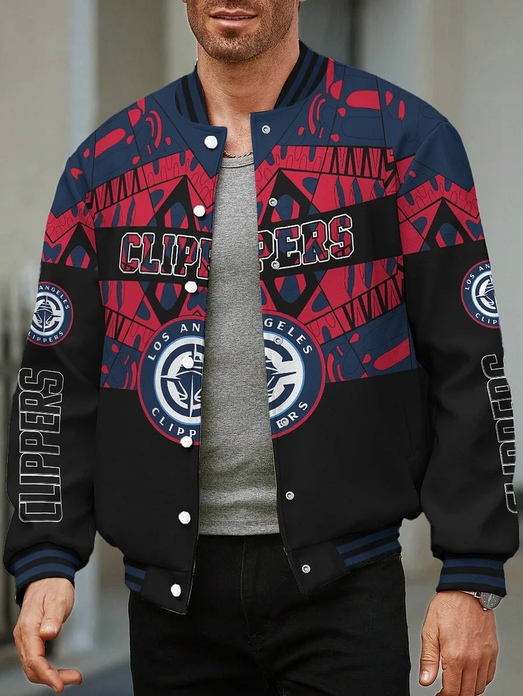 LA Clippers Limited Edition Full-Snap Casual Jacket