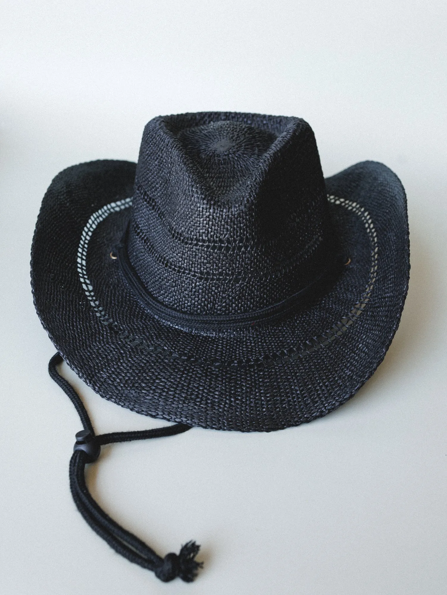 Cowboy Sun Hat - Black