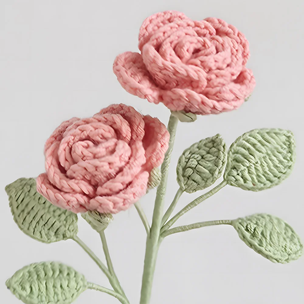 Creative Home Decor Crochet Bouquets