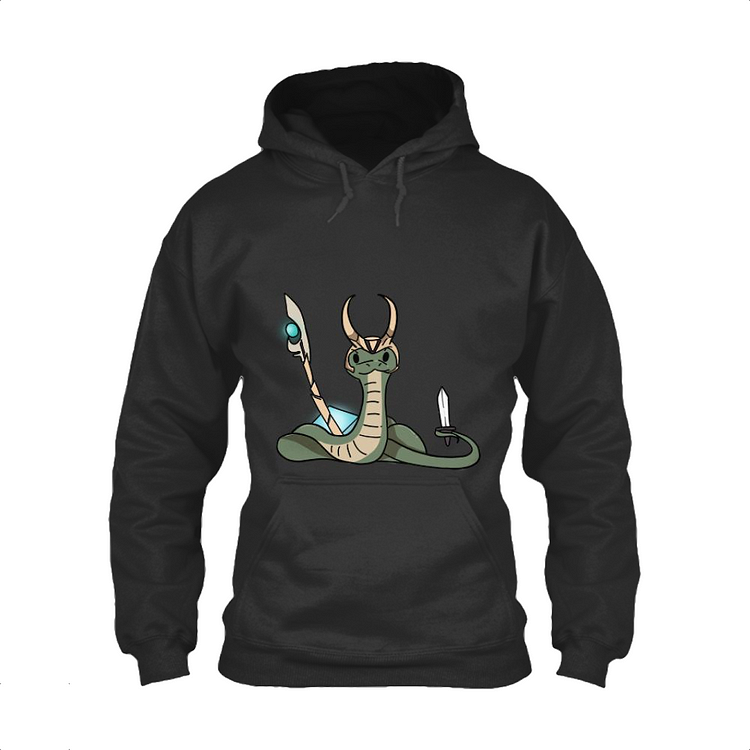 The Snake Stole The Cosmic Cube, Loki Classic Hoodie