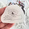 【15 PCS】Water Soluble Mystical Hand Embroidery Pattern,peel and stick paper for ornaments