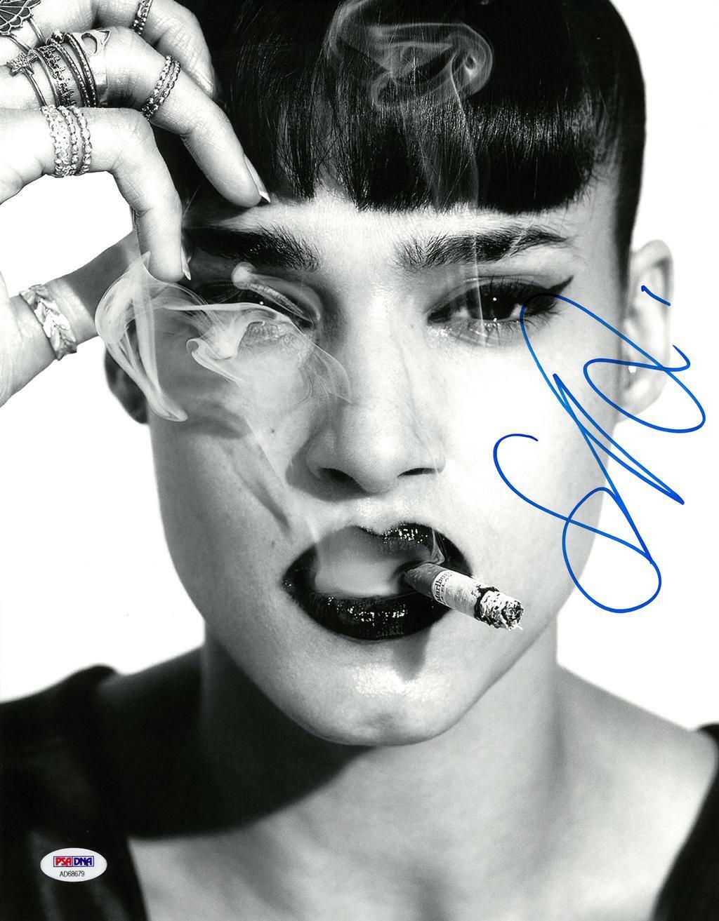 Sofia Boutella Signed Authentic Autographed 11x14 B/W Photo Poster painting PSA/DNA #AD68679