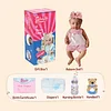 16'' Realistic Silicone Sleeping Baby Little Infant Girl Haroina Physical and Mental Accompaniment - RBBI-Myrebornbabydoll&reg; Myrebornbabydoll&reg;