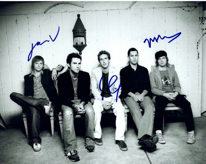 MAROON 5 signed autographed Photo Poster painting