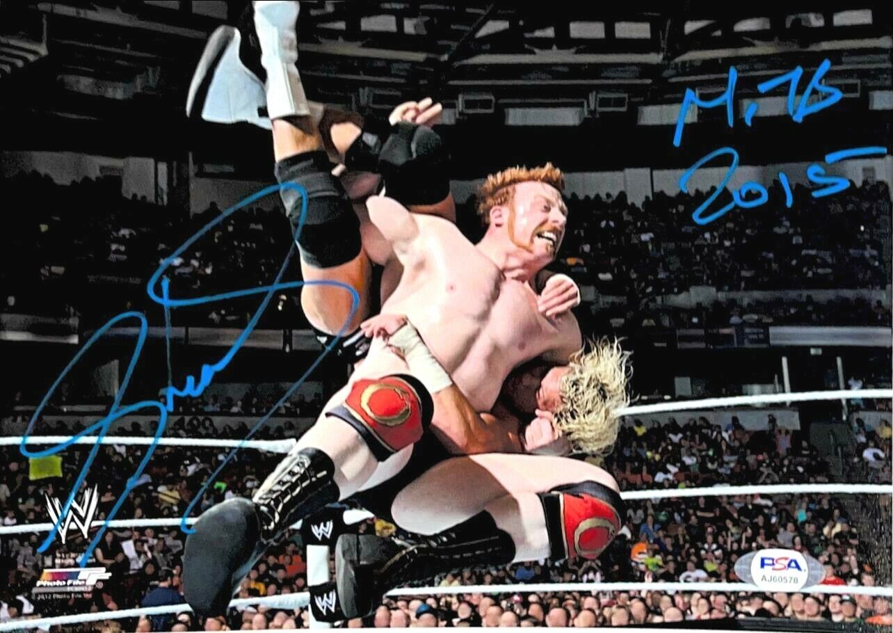 WWE SHEAMUS HAND SIGNED AUTOGRAPHED 8X10 Photo Poster painting WITH PROOF AND PSA DNA COA 20