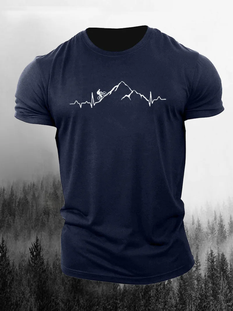 Creative Graphic Printed Men's T-Shirt in  mildstyles