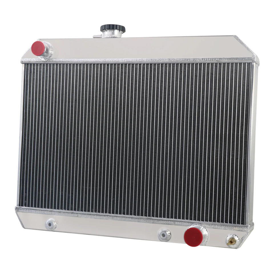 3 Row Aluminum Radiator For 1964-1967 Pontiac Le-Mans / Tempest / GTO 5 ...