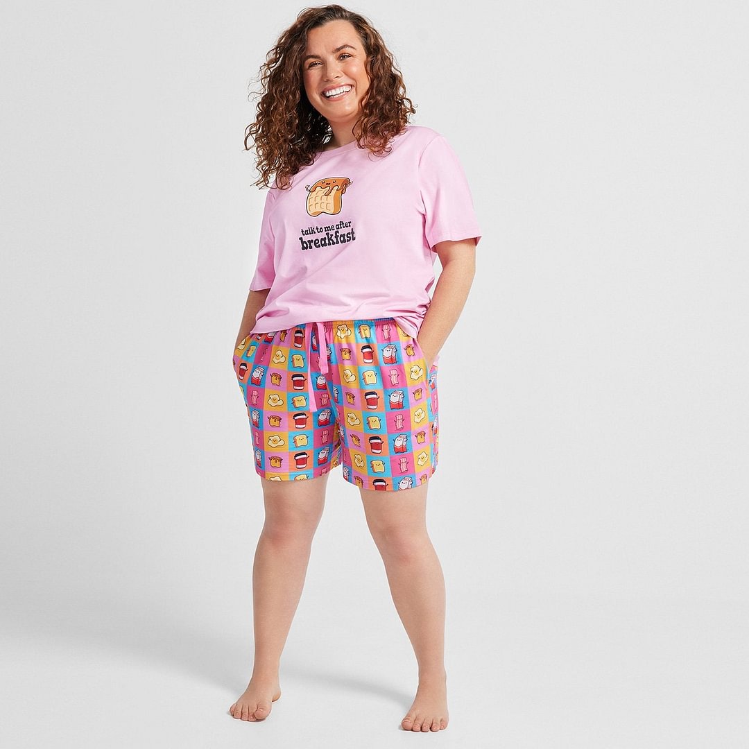 Breakfast Buddies Summer Pj Set
