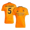 BELLINGHAM #5 Real Madrid Away Soccer Jersey 2024/25