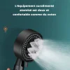 Pommeau de douche multifonctionnel &agrave; haute pression