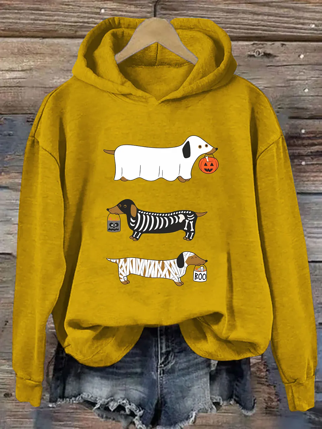 Dachshund Halloween Hoodie