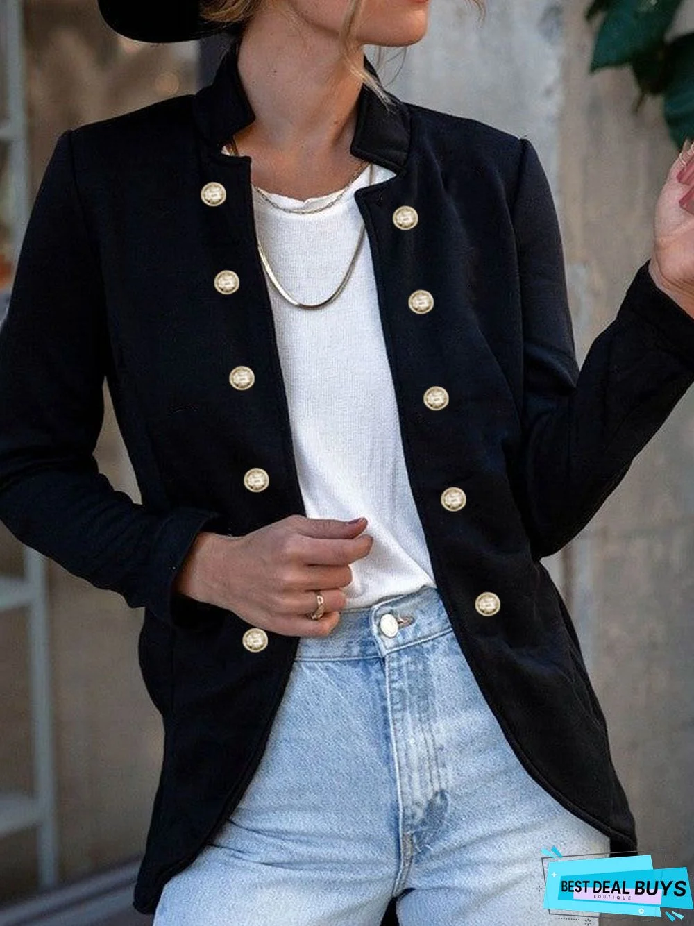 Casual Stand Collar Jacket