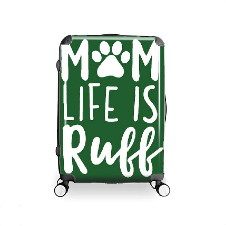 Mom Life Is Ruff, Dog Hardside Luggage