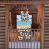 (US Local)DIY Diamond Painting Double Sided 3D Wind Chime Pendant Hanging Kit