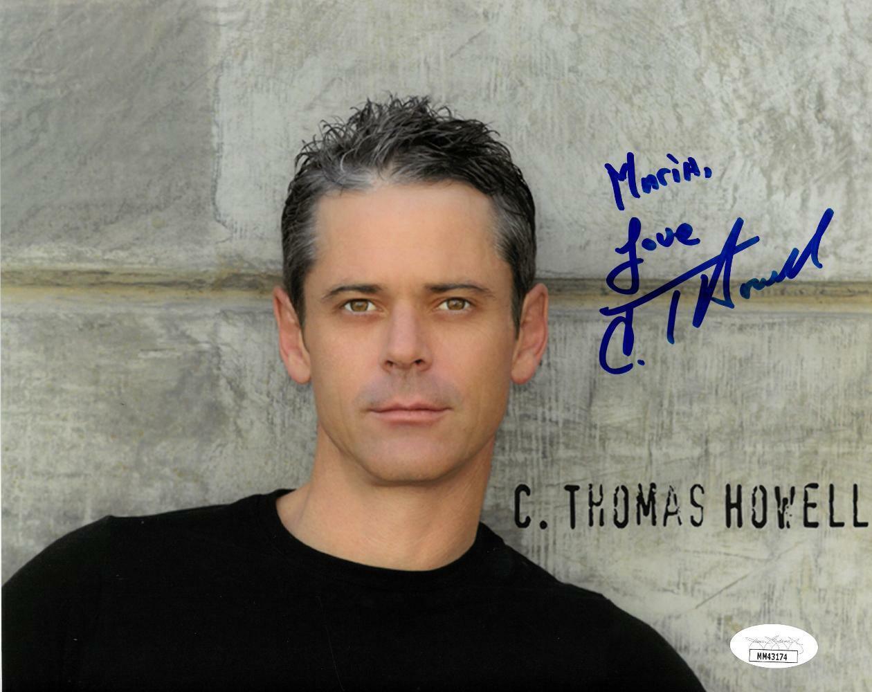 C. Thomas Howell Signed Authentic Autographed 8x10 Photo Poster painting JSA #MM43174