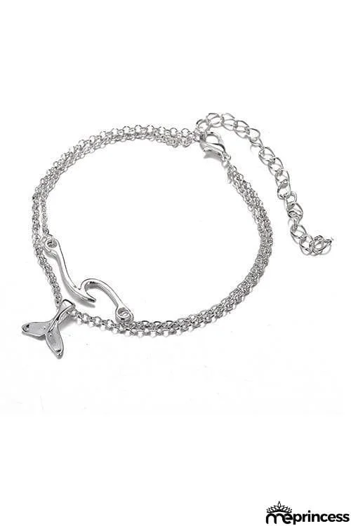 Wave Fish Ankle Chains