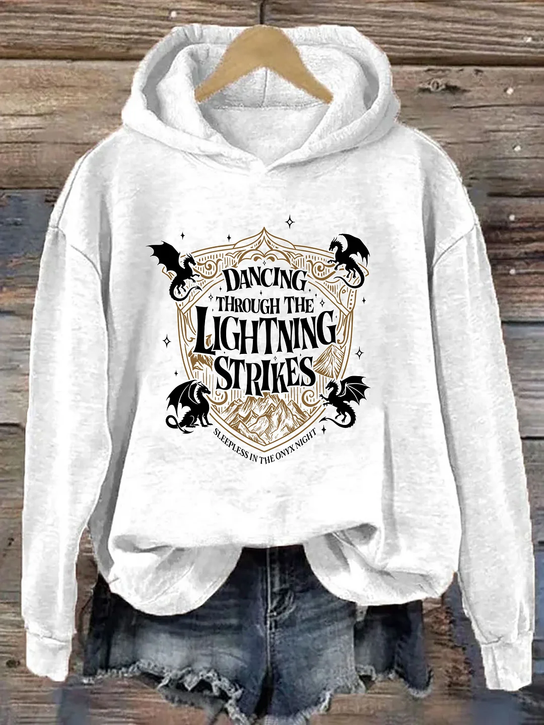 Dancing Through Lightning Strikes Hoodie