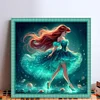 (Stamped/Counted) Ariel Silhouette-11CT Cross Stitch 40*40cm