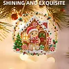 Diamond Painting Ornament Gingerbread House Hanging Decor 9.45x9.45in