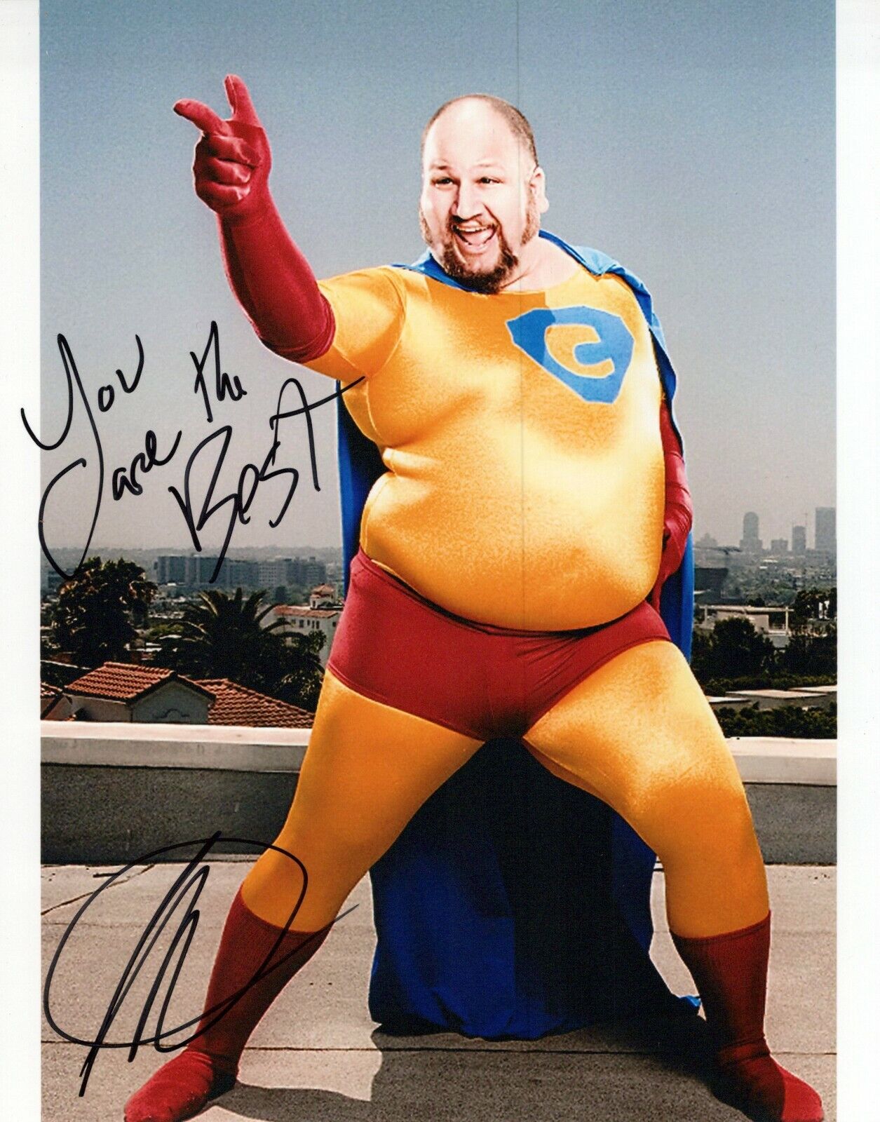 Stephen Kramer Glickman head shot autographed Photo Poster painting signed 8x10 #1