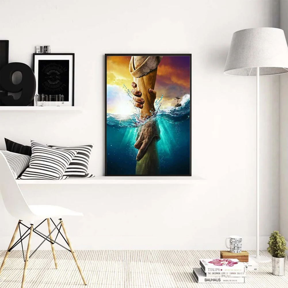 Diamond Painting - Full Round Drill - Helping Hand(30*40cm)