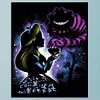 Alice in Wonderland - 11CT Stamped Cross Stitch - 40*50cm - Disney Halloween