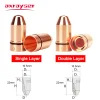 DNE Laser Nozzle CINCINNATI Lasermech Raytools Head Parts With Nut Base Bullet Shape Single Double Layer 1.2 1.5 Pure Copper