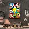 Looney tunes - Panneaux en &eacute;tain m&eacute;tallique(20*30cm/30*40cm)