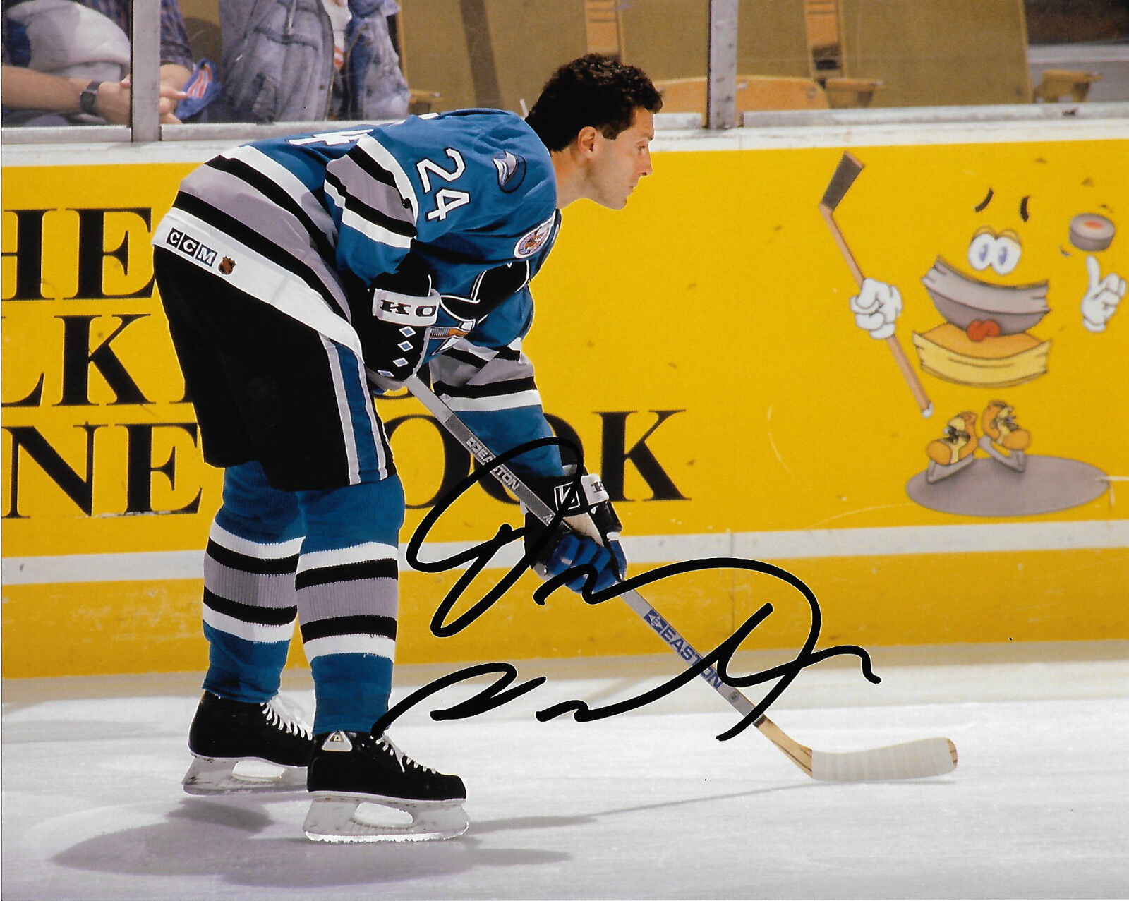 San Jose Sharks Doug Wilson Signed Autographed 8x10 Photo Poster painting COA A