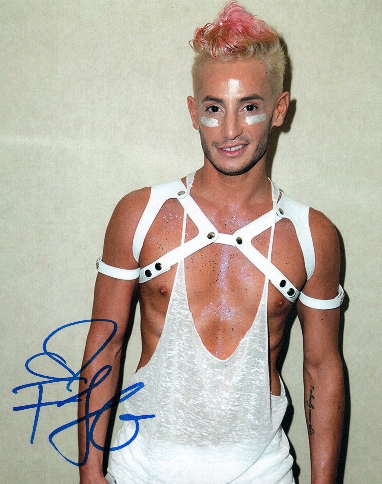 Frankie Grande Signed Autographed 8x10 Photo Poster painting Big Brother Gay Interest COA VD